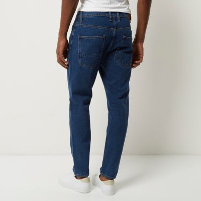 Vintage blue Jimmy slim tapered jeans